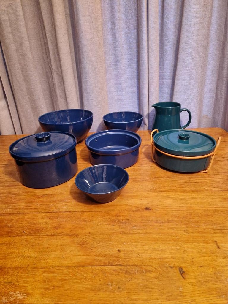 Arabia Teema, 9 delen, Huis en Inrichting, Keuken | Servies, Gebruikt, Arabia, Porselein, Arabia