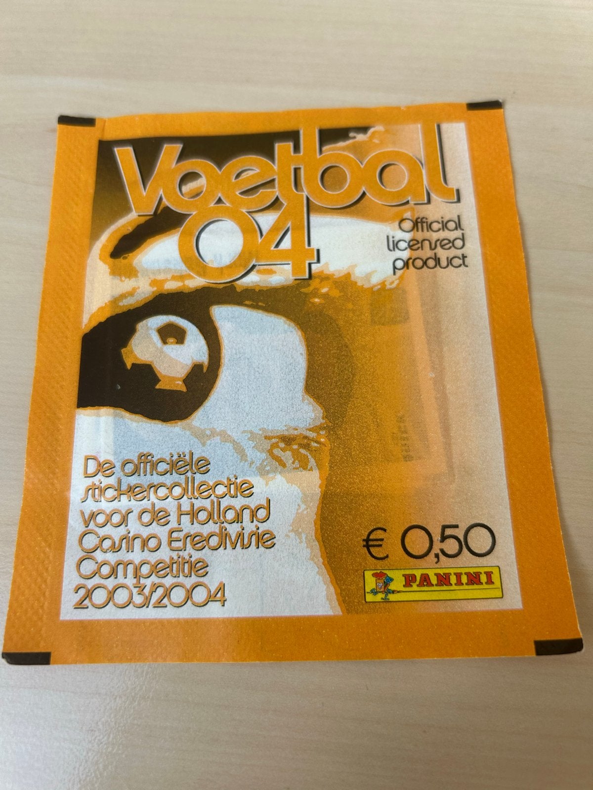 Gesloten Panini Voetbal 04 zakje - Official Licensed Product, Ophalen of Verzenden, Zo goed als nieuw, Overige binnenlandse clubs