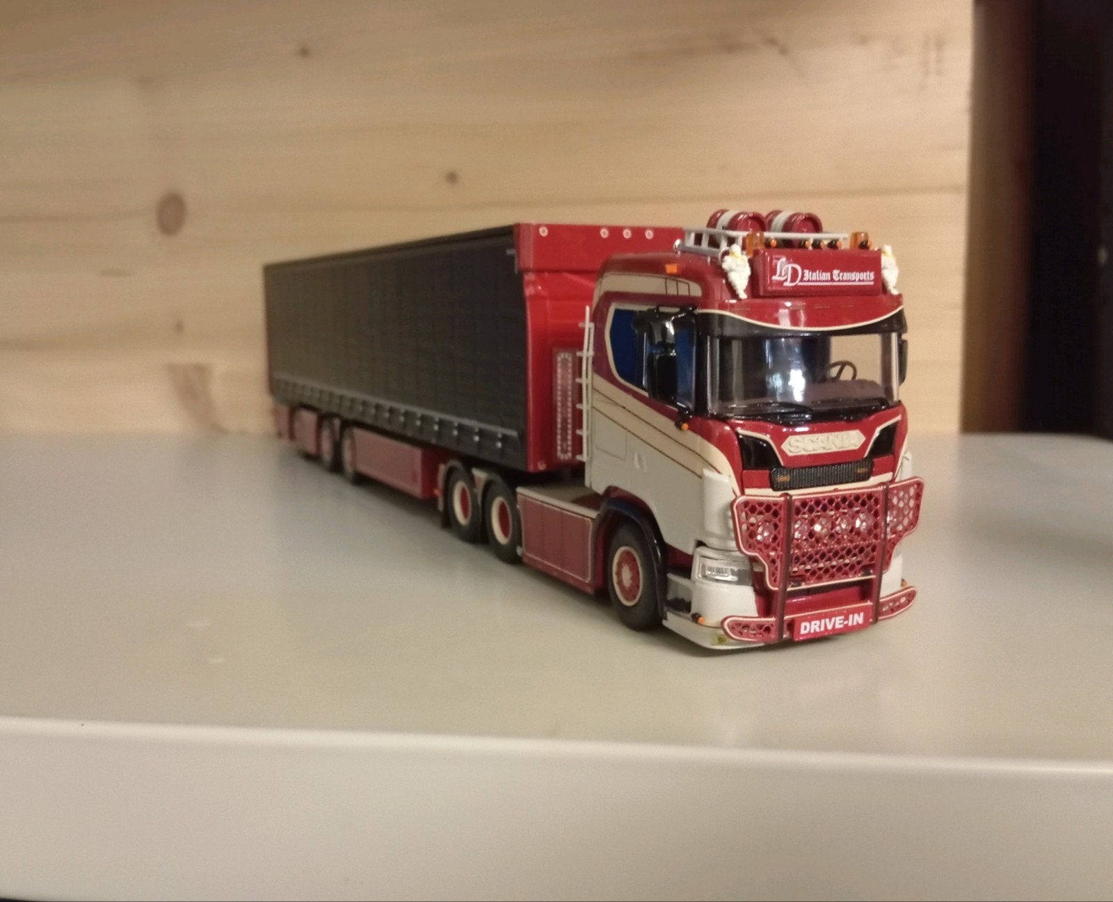 Scania S LD Italian transports Tekno, Hobby en Vrije tijd, Modelauto's | 1:50, Ophalen of Verzenden, Nieuw, Bus of Vrachtwagen