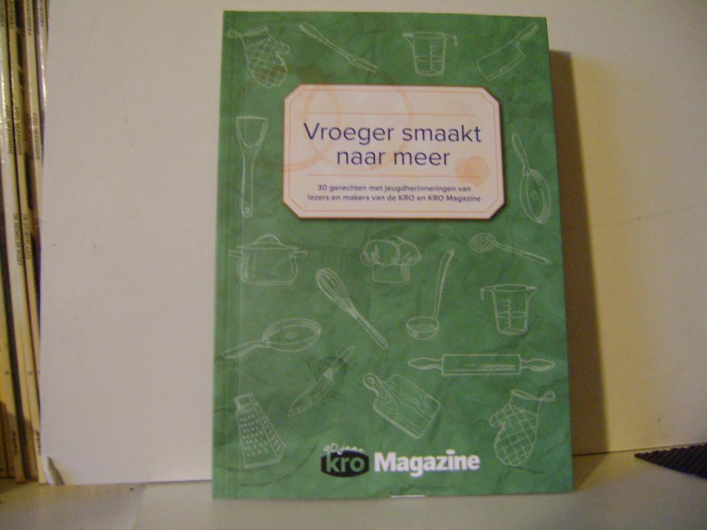 Nieuw kookboek van KRO Magazine uit 2015(zie omschrijving), Nieuw, Ophalen of Verzenden, Nederland en België, KRO Magazine