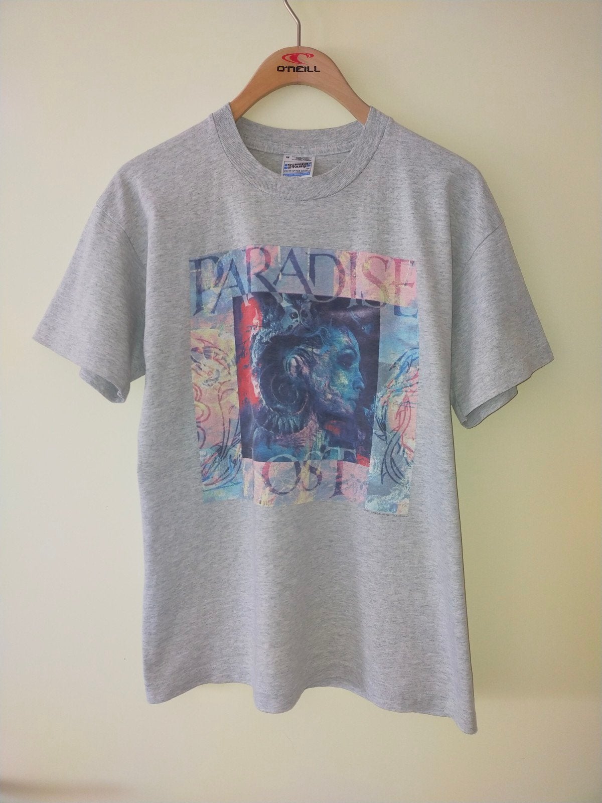 1995 Paradise Lost T-shirt - Screen Stars - Maat M, Kleding | Heren, T-shirts, Ophalen, Maat 48/50 (M), Grijs, Screen Stars