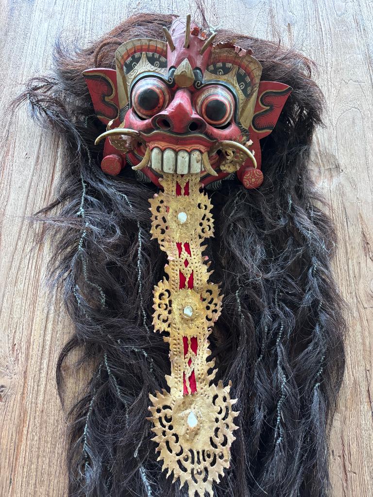 Rangda masker, Antiek en Kunst, Kunst | Niet-Westerse kunst, Ophalen of Verzenden