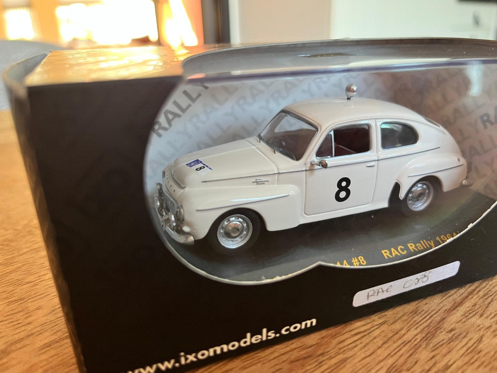 IXO Volvo PV544 Rally Katterug 1:43 in ovp, Ophalen of Verzenden, Nieuw, Auto, Overige merken