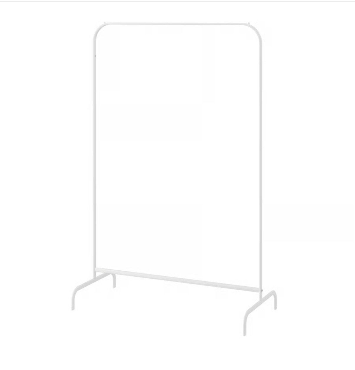 IKEA MULIG Kledingrek Wit - Zo goed als nieuw, Ophalen of Verzenden, Zo goed als nieuw