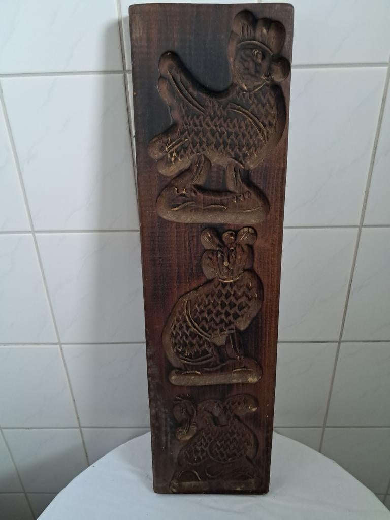 Speculaasplank, Ophalen