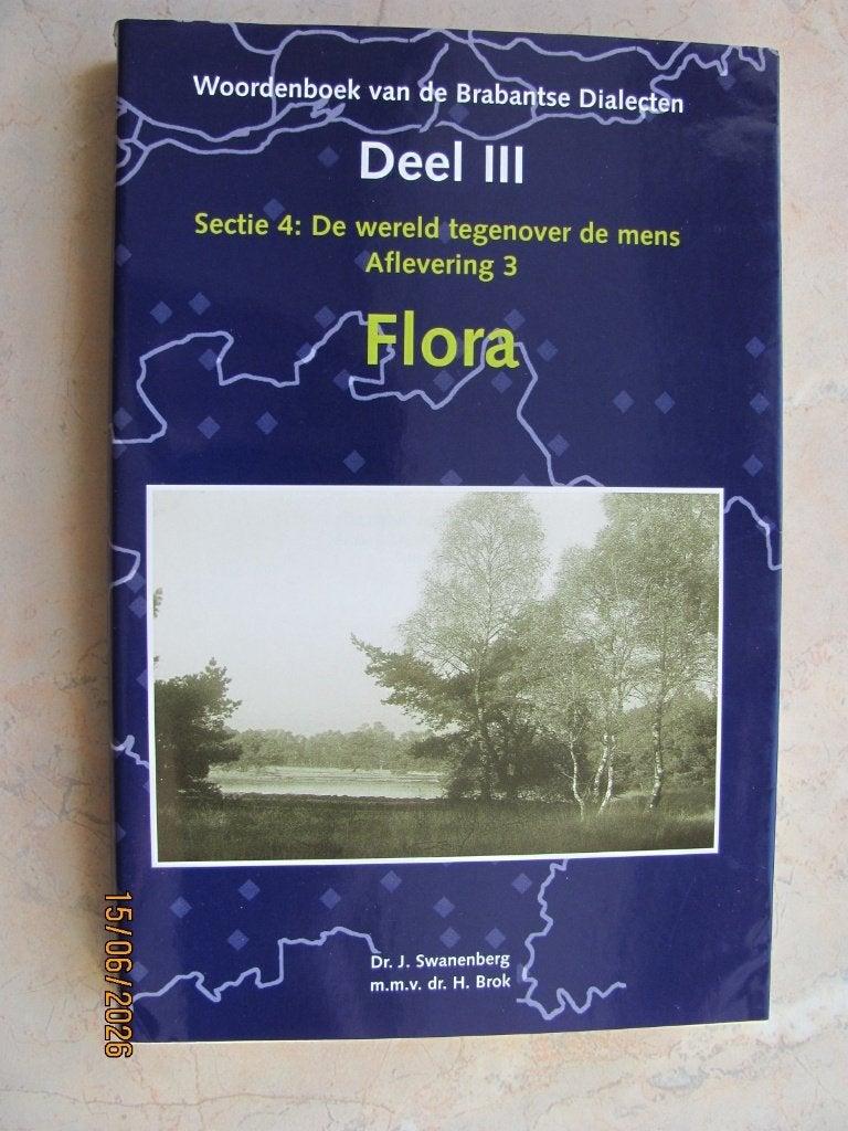NIEUW boek Swanenberg FLORA Woordenboek Brabantse Dialecten, Bloemen, Planten en Bomen, Nieuw, Ophalen of Verzenden, Jos Swanenberg