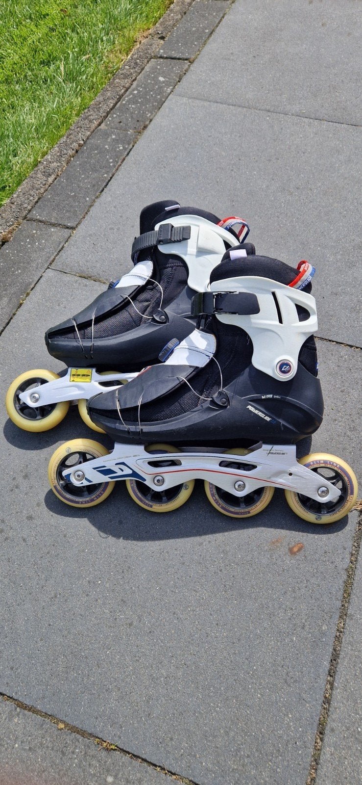Skeelers Powerslide MyFit shell maat 43, Sport en Fitness, Skeelers, Ophalen of Verzenden, Gebruikt, Powerslide