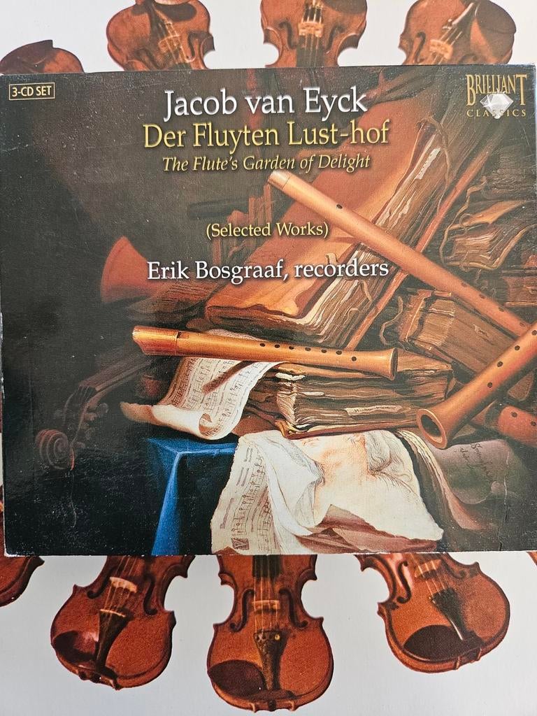 Jacob van Eyck - Der Fluyten Lust-hof (3-CD Set), Kamermuziek, Boxset, Ophalen of Verzenden, Zo goed als nieuw