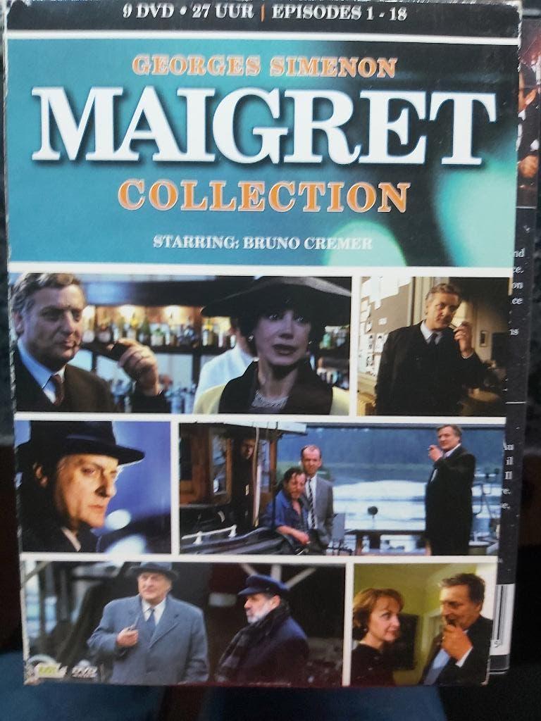 maigret collection, Cd's en Dvd's, Dvd's | Tv en Series, Gebruikt, Boxset, Ophalen of Verzenden, Drama