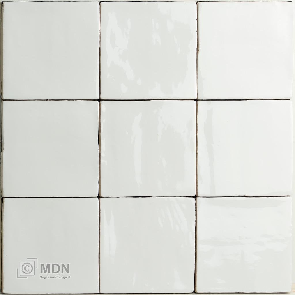 Gezocht witte tegeltjes, Ophalen, Nieuw, 5 tot 10 m², Minder dan 20 cm