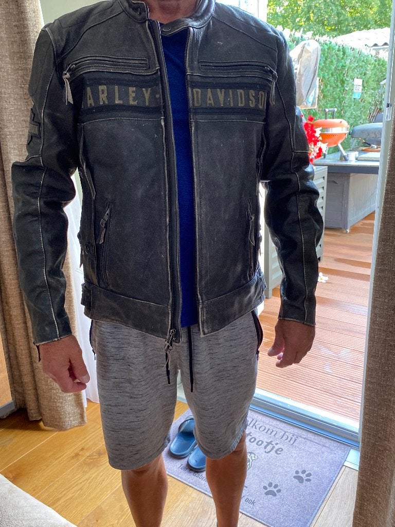 Harley Davidson jas, Harley-Davidson, Heren, Jas | leer, Ophalen of Verzenden