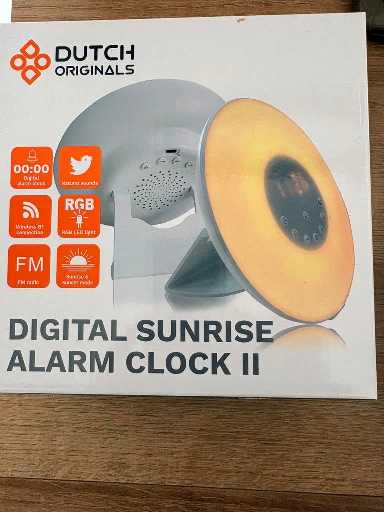 Te koop : Wake Up Light nieuw, Ophalen of Verzenden, Nieuw, Digitaal