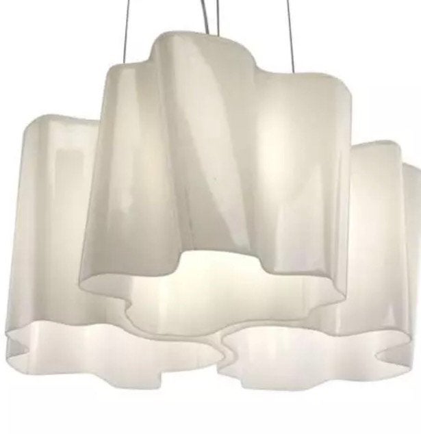 Artemide logico triple nested suspension, Ophalen, Zo goed als nieuw, Glas, Minder dan 50 cm