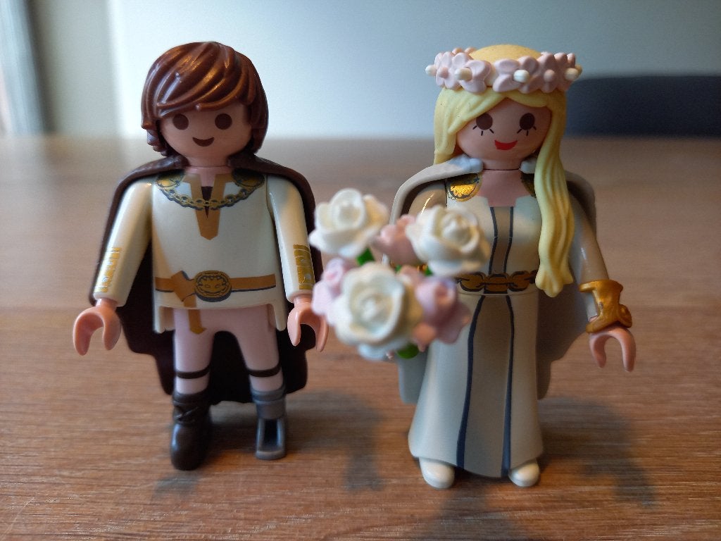 Playmobil Bruidspaar Astrid en Hikkie - 70045 COMPLEET, Kinderen en Baby's, Ophalen of Verzenden, Zo goed als nieuw