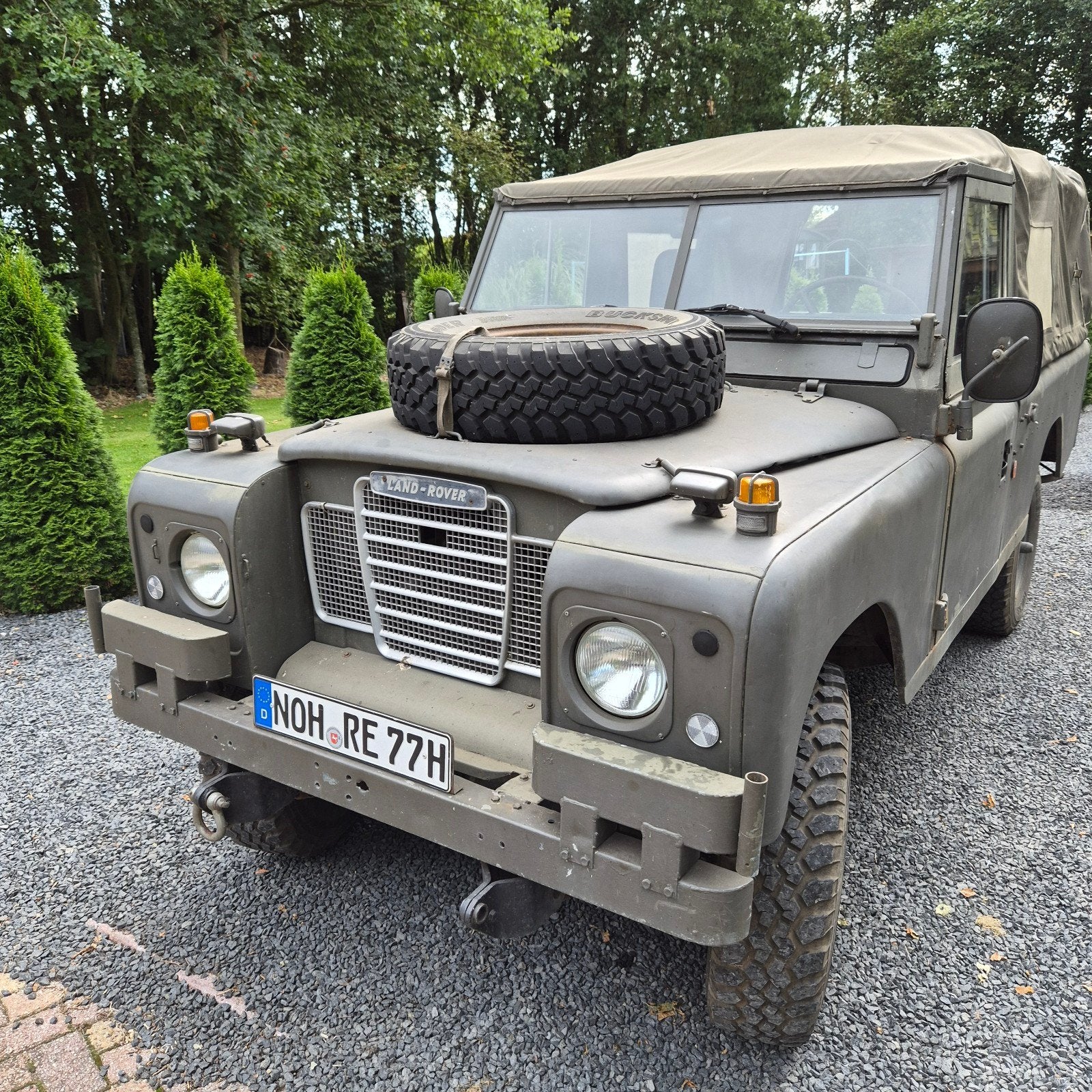 landrover 109 diesel oldtimer 1976, Auto's, Particulier, Te koop