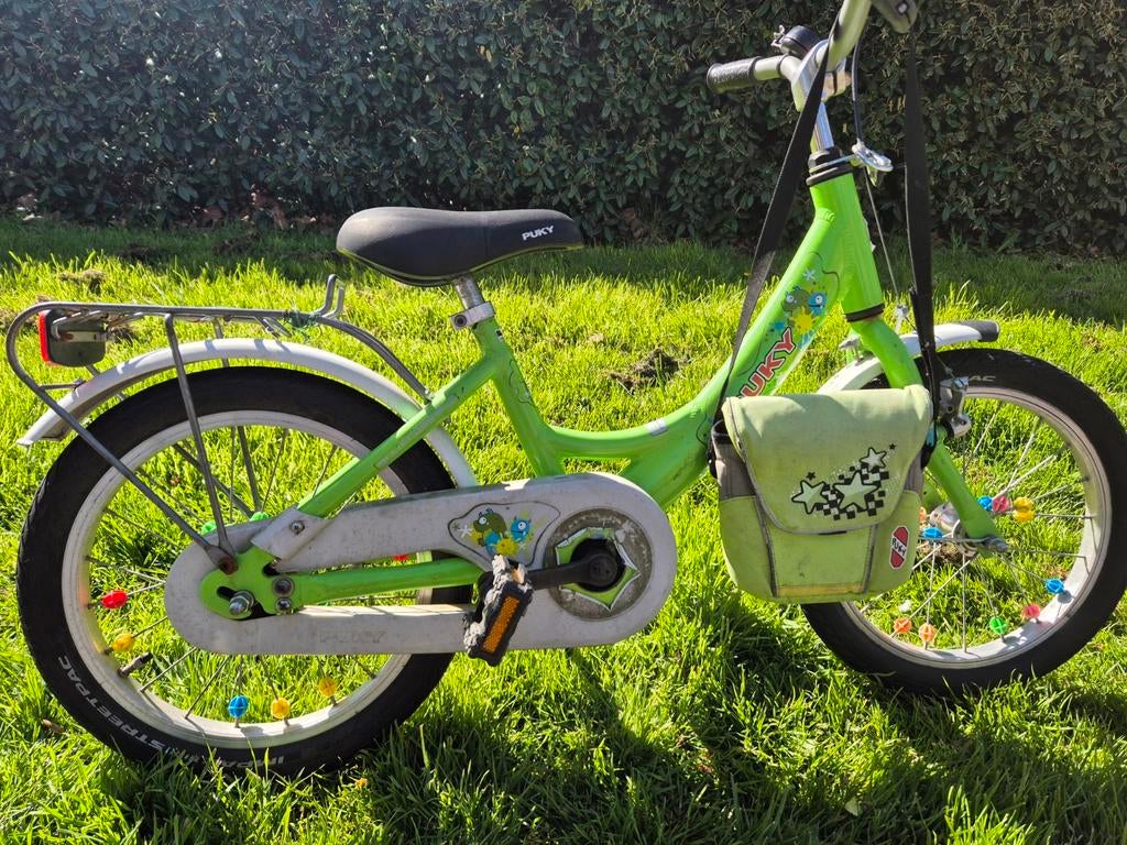 Loekie 16 inch kinderfiets, Ophalen, Gebruikt, 16 tot 20 inch