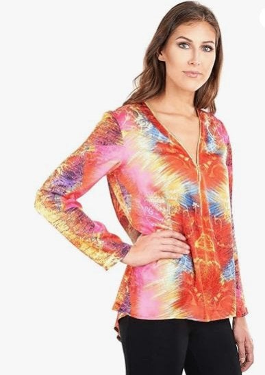 Joseph Ribkoff elegant apart gekleurde tuniek mt 44, Kleding | Dames, Overige kleuren, ., Maat 42/44 (L), Joseph Ribkoff