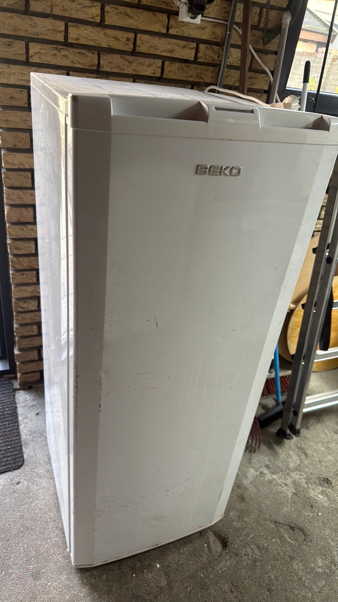 beko diepvries gratis, Gebruikt, Minder dan 60 cm, 160 cm of meer, Vrijstaand