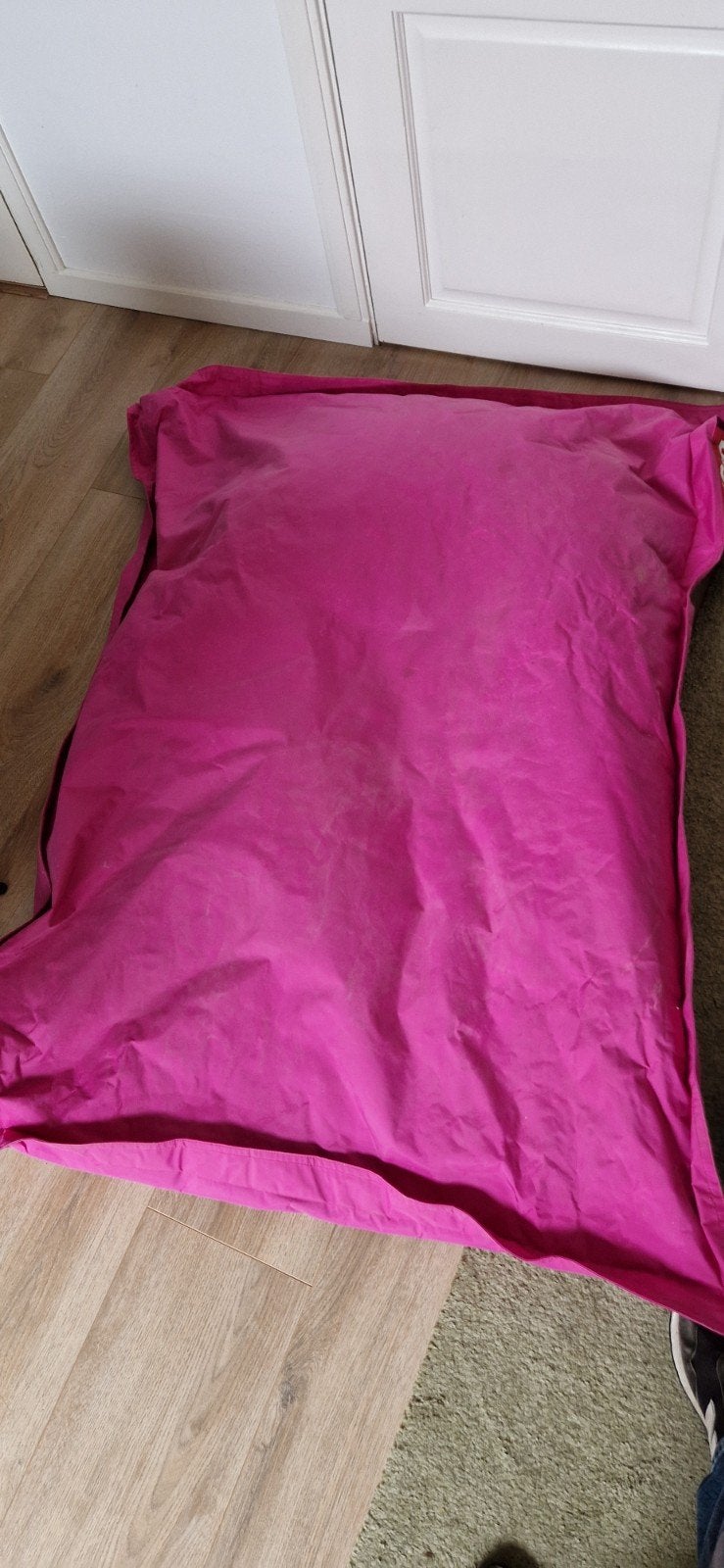 Roze Big Boy zitzak van Infurn, Ophalen, Gebruikt, Roze, Zitzak