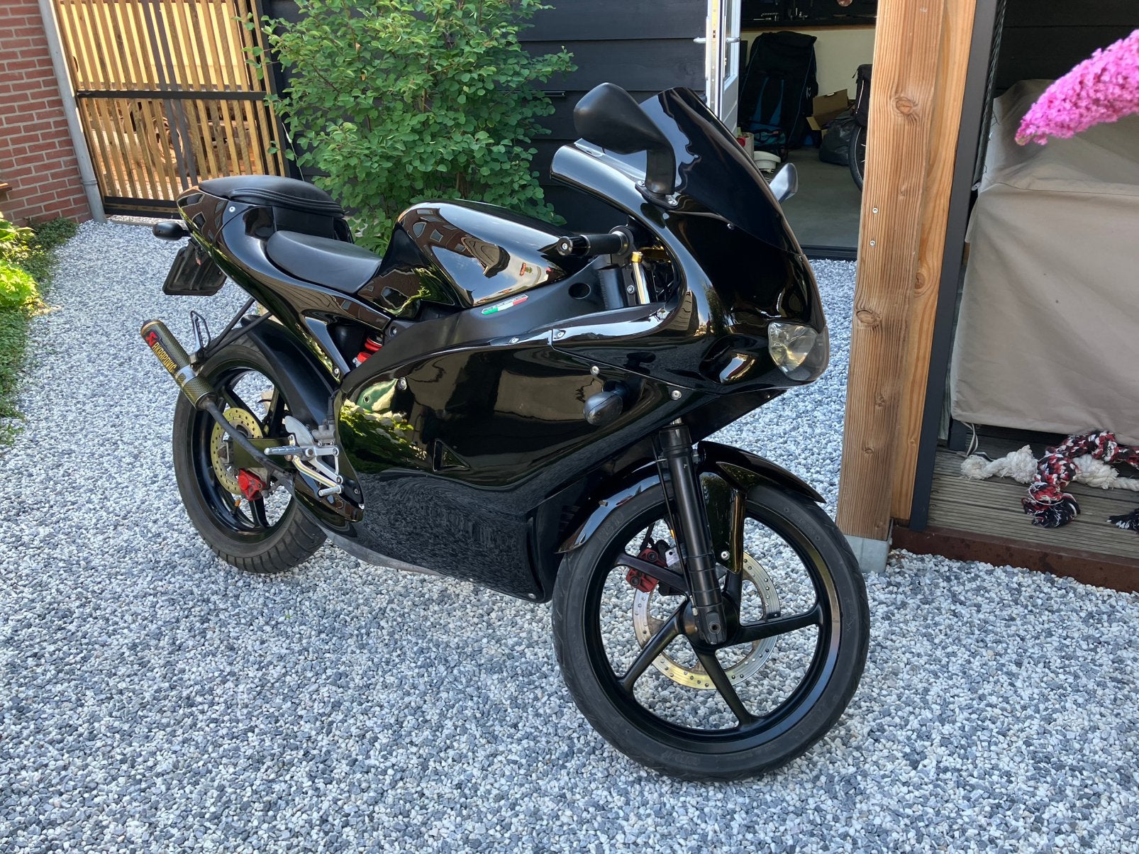 Aprillia rs50 black edition bj 2005, Ophalen, 6 versnellingen, Gebruikt, 50 cc