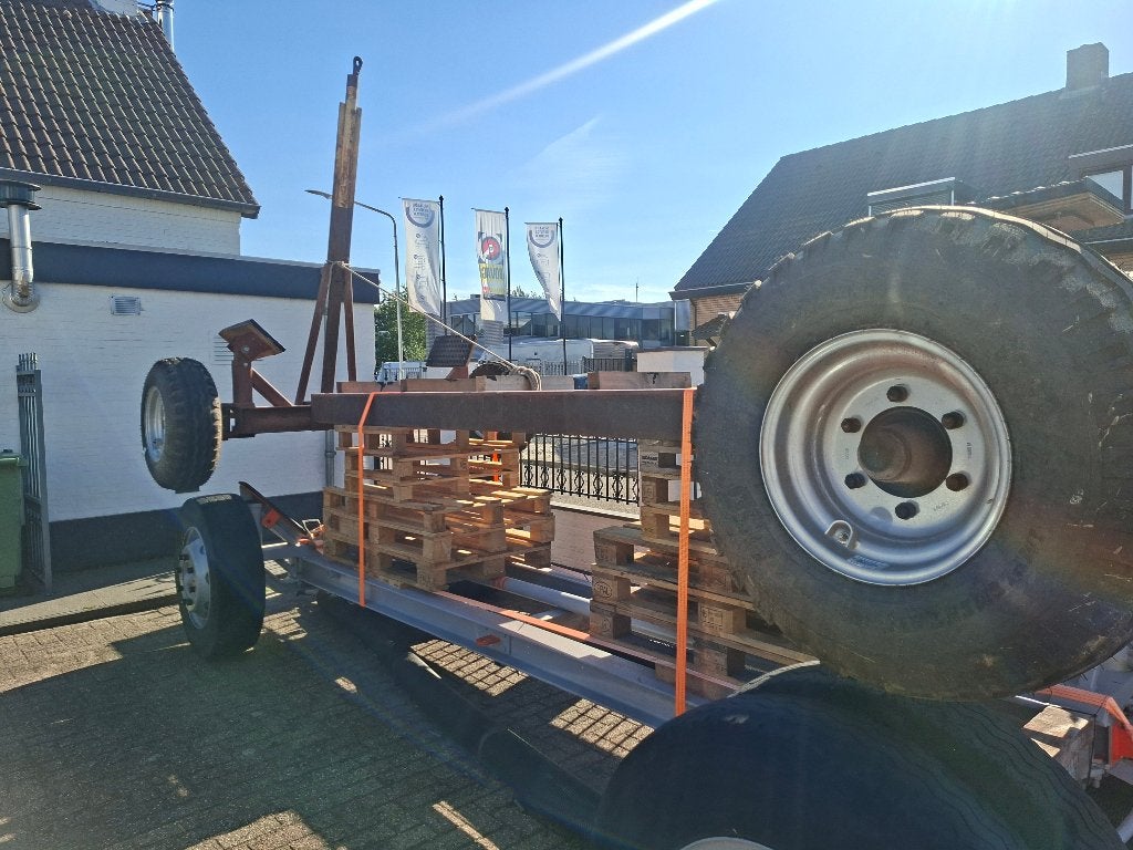 Zware stallingstrailer, Watersport en Boten, Boottrailers, Ophalen, Gebruikt, 9 meter of meer, Overige typen