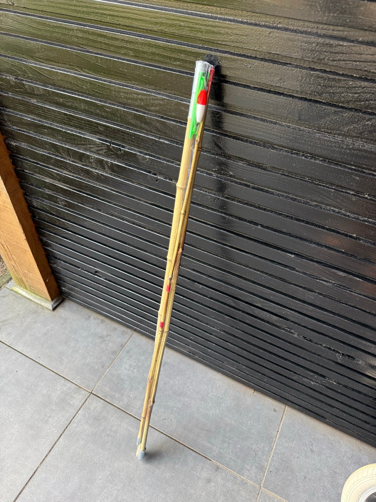 OPRUIMING!! Bamboe hengel 305 cm (nieuw), Ophalen of Verzenden, Nieuw, Complete hengel