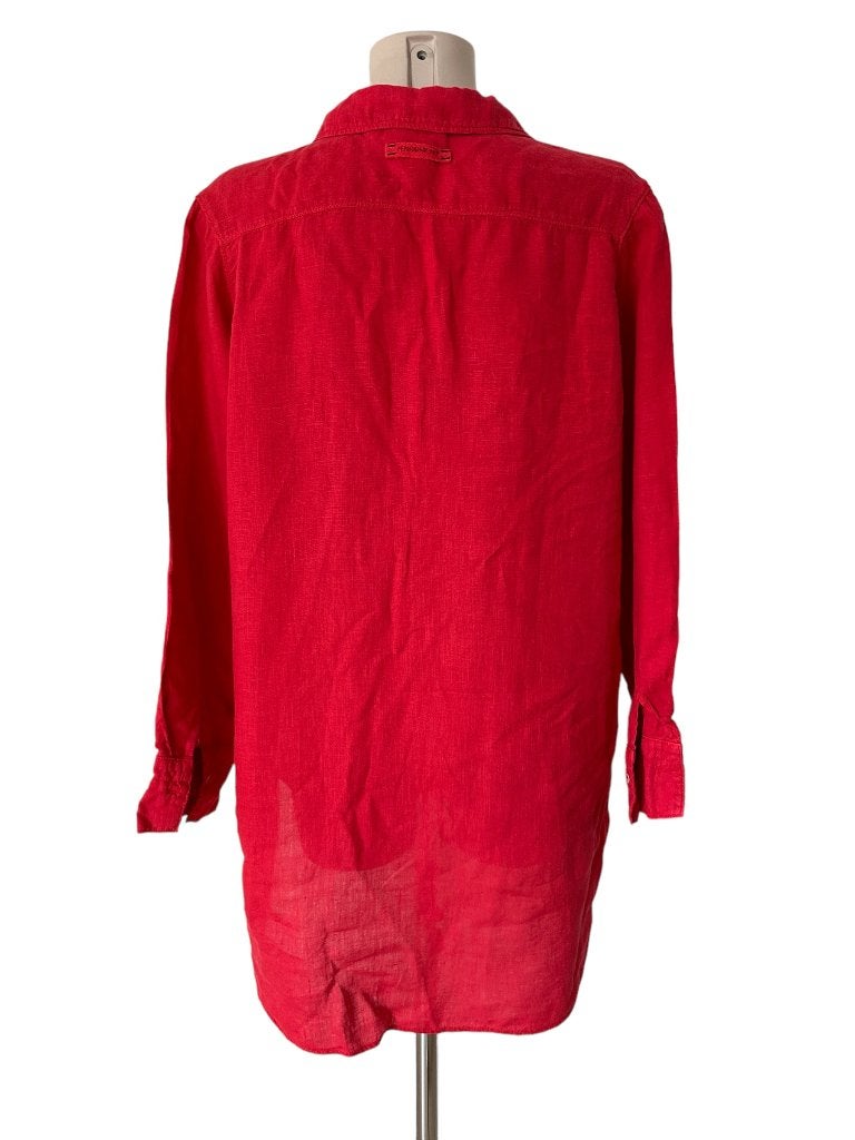 Penn & Ink jurk S, Kleding | Dames, Maat 38/40 (M), Ophalen of Verzenden, Zo goed als nieuw, Rood