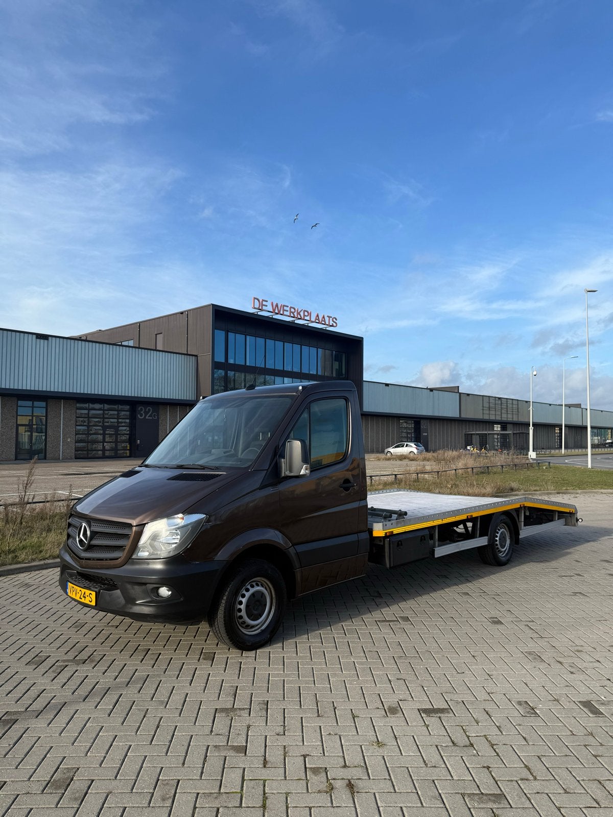 Mercedes-Benz Oprijwagen 2.2 CDI – 2015 Incl. Lier, 163 pk, Bedrijf, 2 stoelen, Geïmporteerd