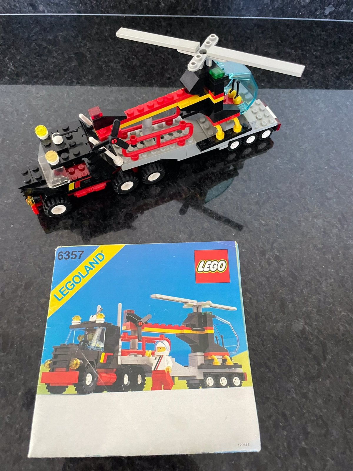 Lego set 6357 Stunt “Copter N”, Verzenden, Lego, Zo goed als nieuw, Compleet