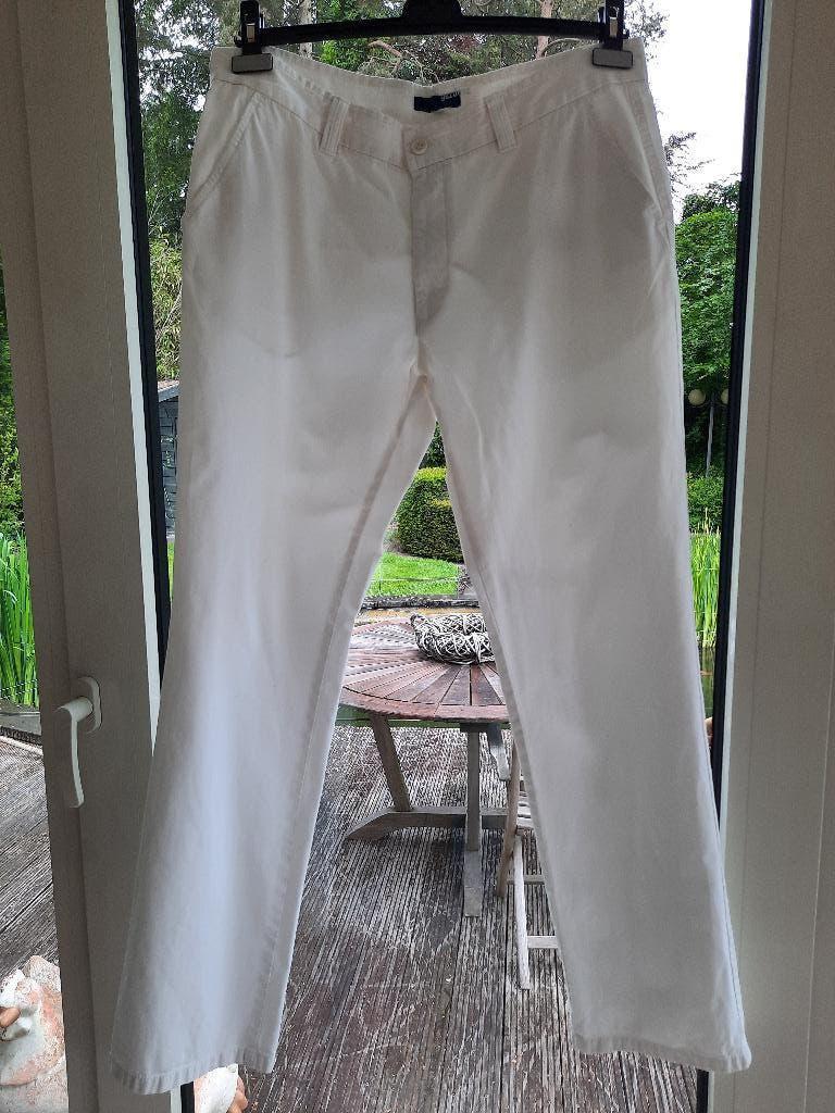 Toffe broek GARDEUR - 46, Kleding | Dames, Wit, Maat 46/48 (XL) of groter, Ophalen of Verzenden, Zo goed als nieuw