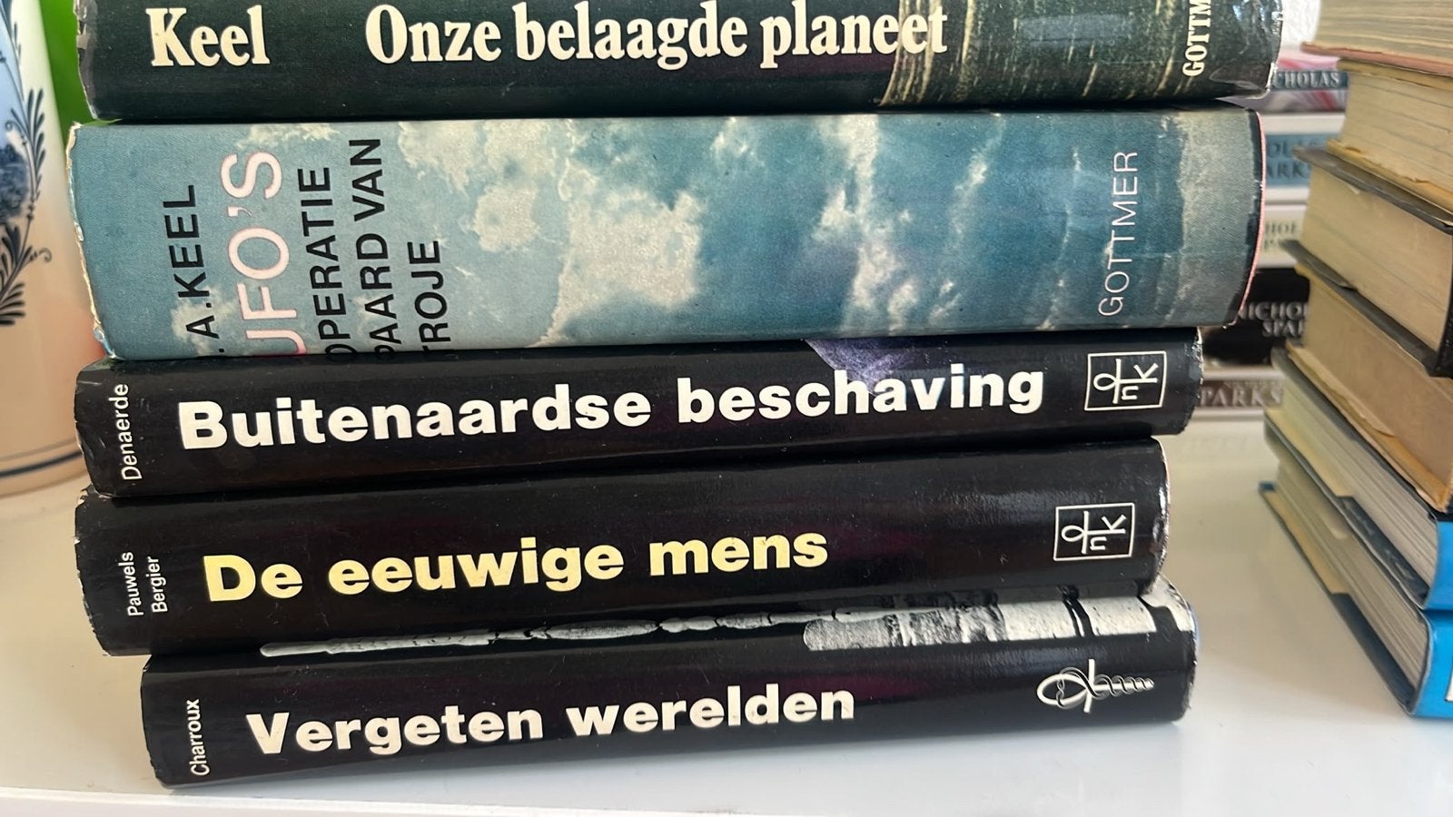Boeken set: UFO's, Buitenaardse beschaving en meer, Ophalen, Gelezen