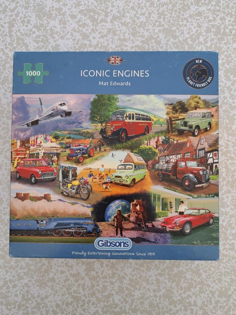 Gibsons puzzel, Ophalen of Verzenden, 500 t/m 1500 stukjes, Zo goed als nieuw, Legpuzzel