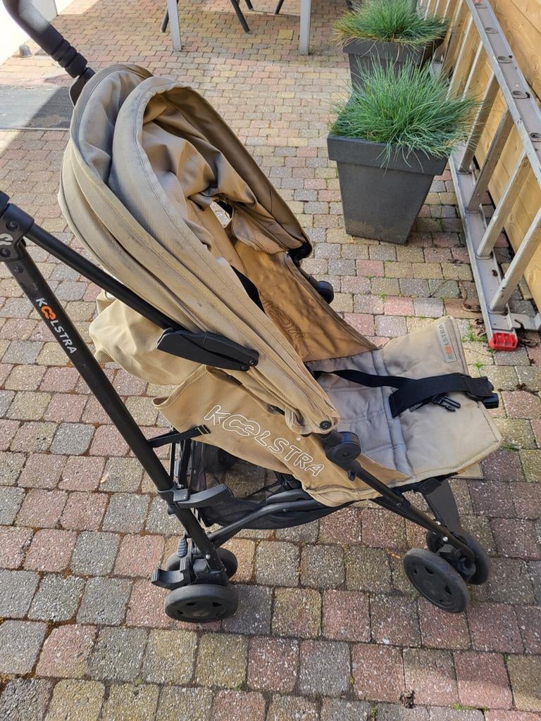 Koelstra buggy Simba , beige, inklapbaar, Ophalen, Gebruikt, Koelstra, Zonnekap