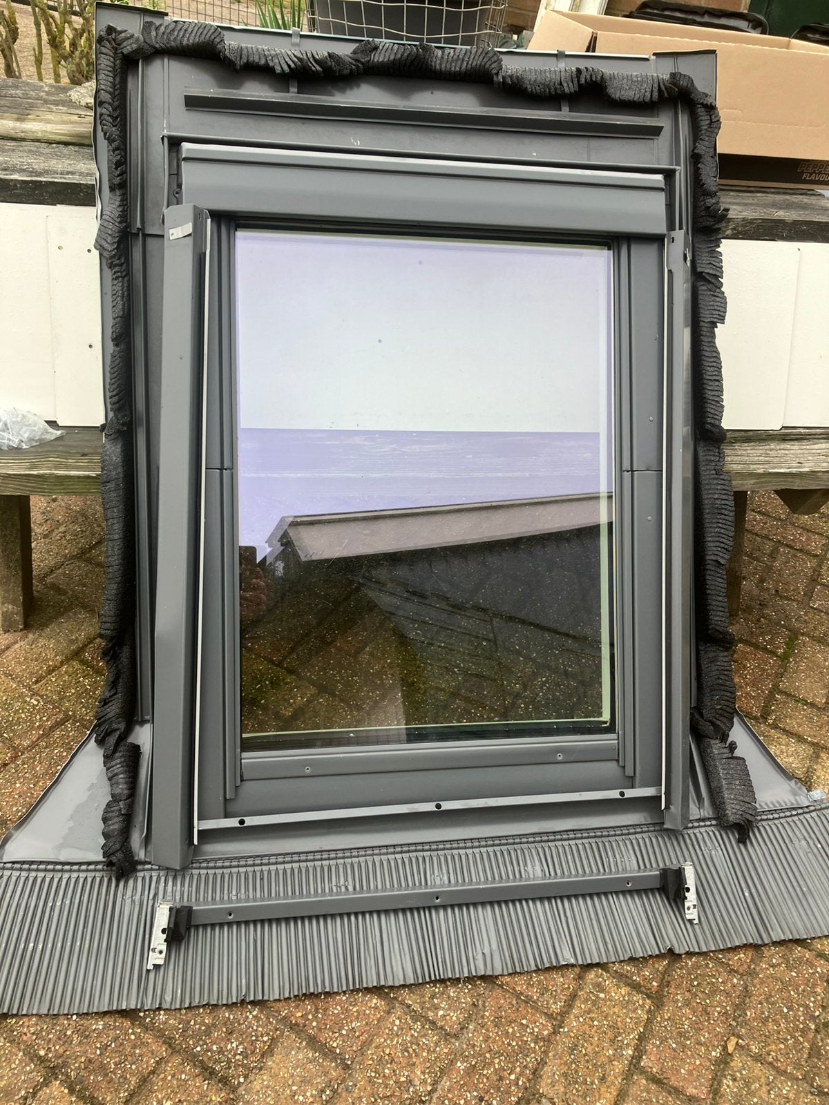 Velux GGL MK04 2070 tuimeldakraam 78cm breed x 98cm hoog., Doe-het-zelf en Verbouw, Ophalen, 80 tot 120 cm, 80 tot 120 cm, Zo goed als nieuw