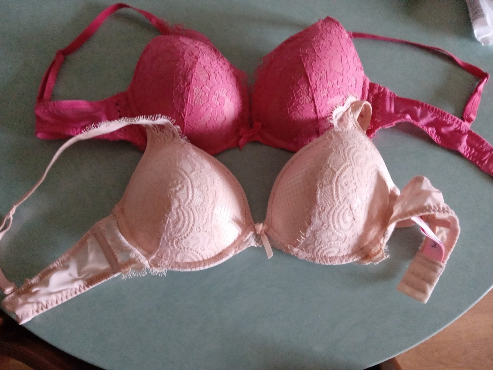 NIEUW 2 Hunkemöller Push Up beha's cup 80b MOET WEG, Ophalen, BH
