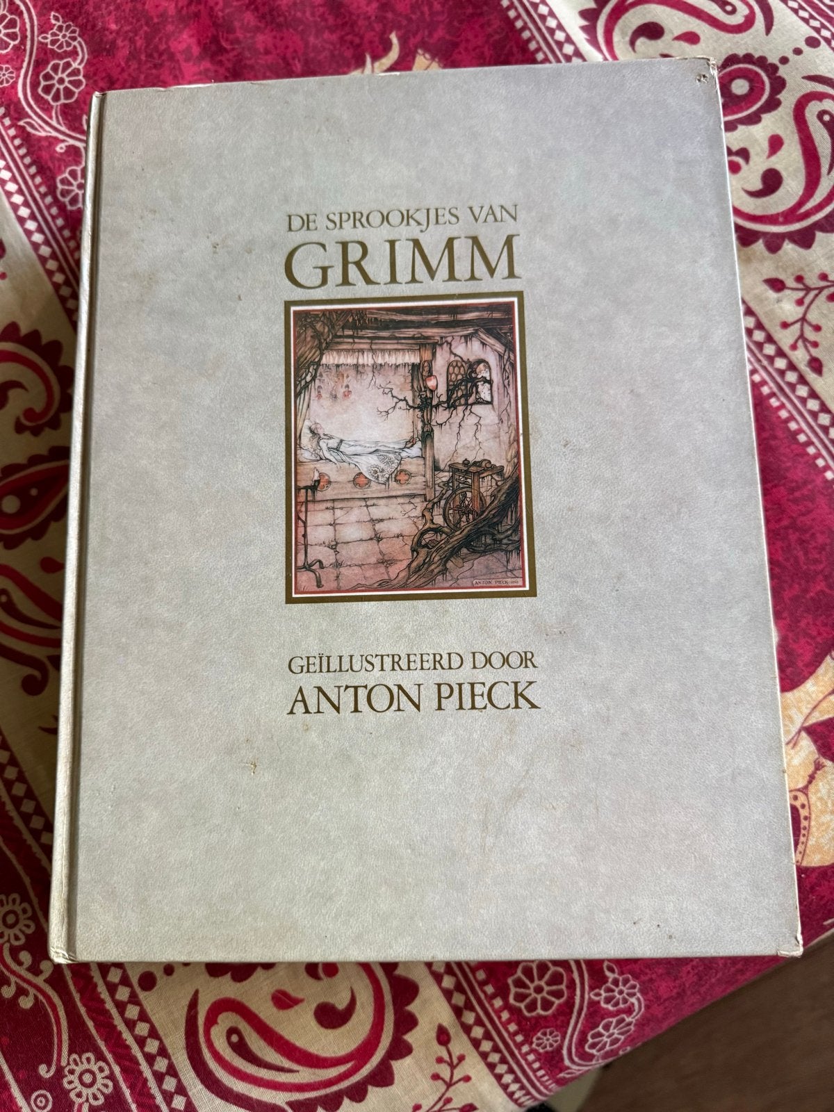 De Sprookjes van Grimm - Geïllustreerd door Anton Pieck, Ophalen of Verzenden, Gelezen