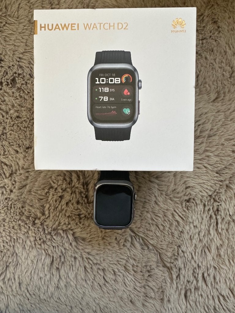 Huawei D2 Smartwatch, Ophalen, Zo goed als nieuw, Zwart, Android