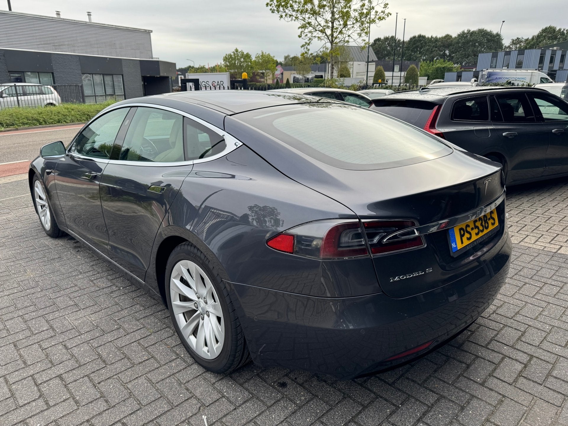 Tesla Model S 75D Base PANO ACC CAMERA ORIG NL NAP NETTE WAG, Auto's, Gebruikt, 85 kWh, Vierwielaandrijving, Hatchback