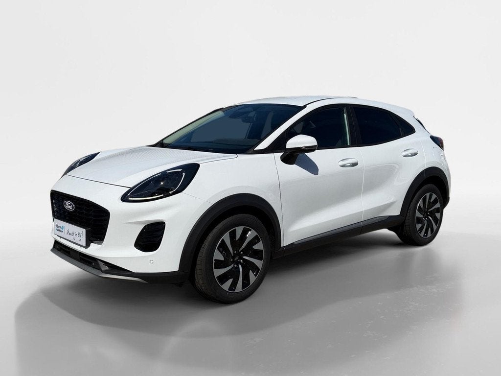 Ford Puma 1.0 EcoBoost Hybrid Titanium 125PK | Uit Voorraad, Voorwielaandrijving, 12 maanden, Puma, Wit
