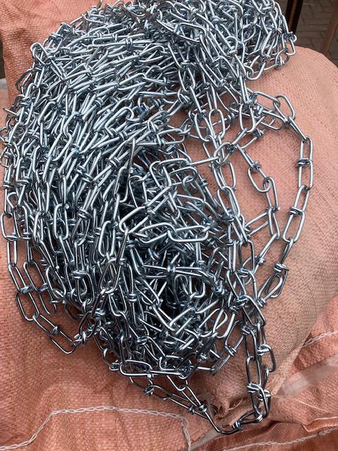Stalen ketting lengtes van 30 meter, Doe-het-zelf en Verbouw, IJzerwaren en Bevestigingsmiddelen, Ophalen of Verzenden, Nieuw