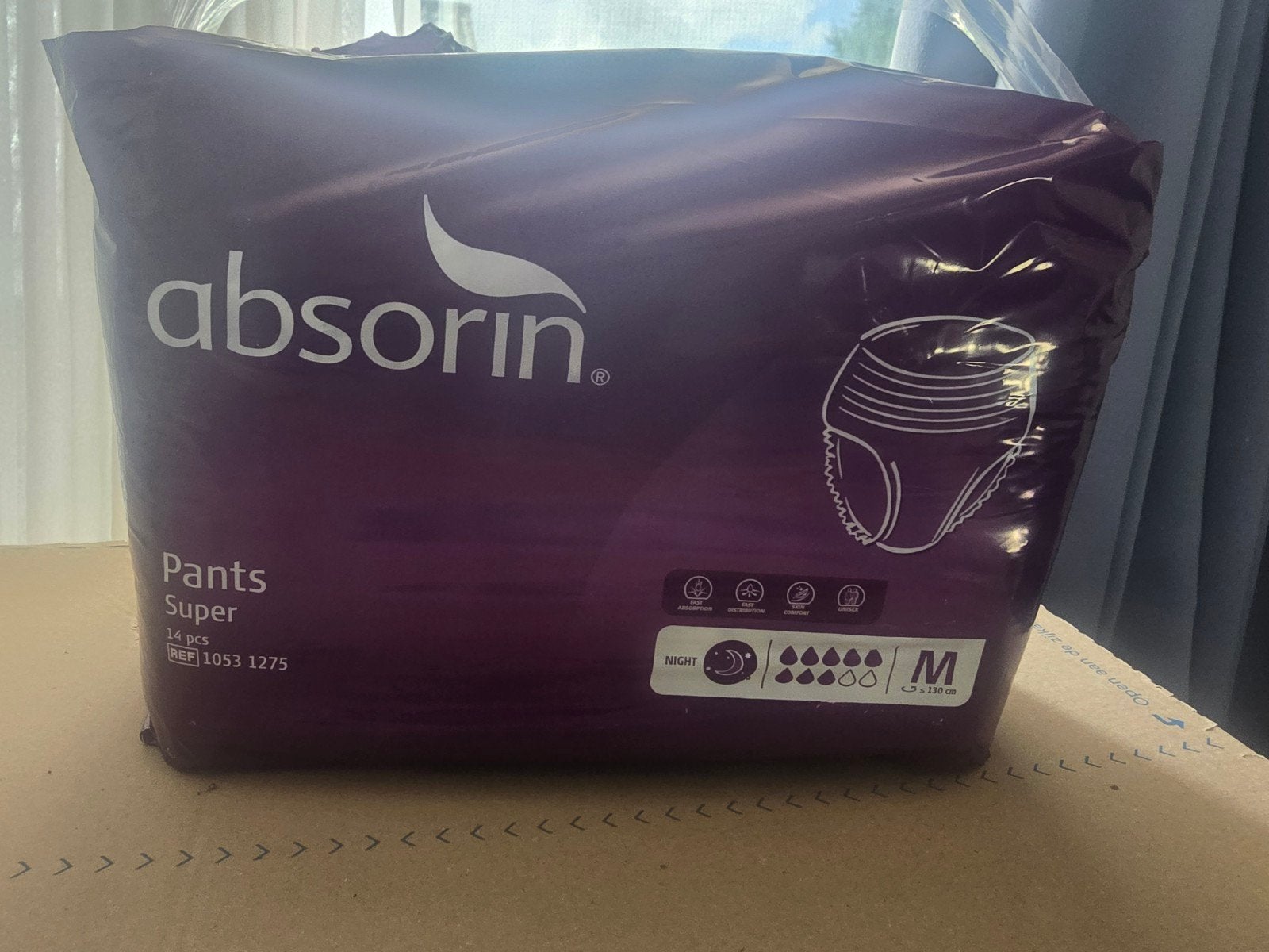 Absorin incontinentie broekjes super maat medium, Diversen, Ophalen, Nieuw