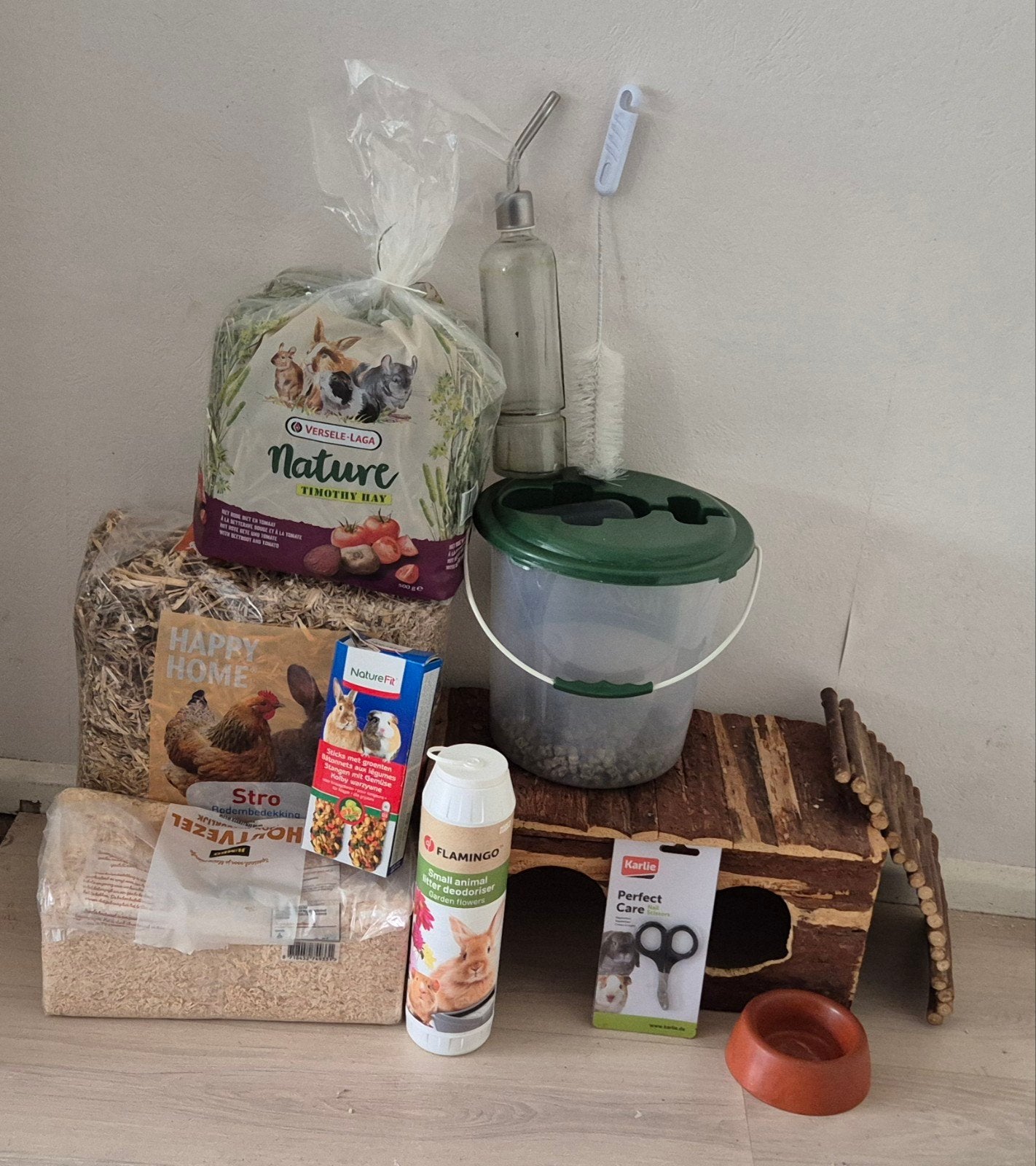 Starterspakket konijn of cavia!, Ophalen of Verzenden, Gebruikt, Verzorging