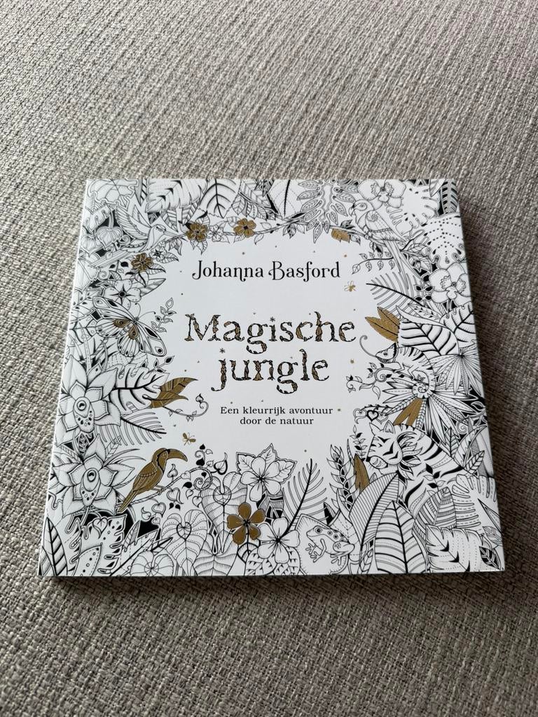 Johanna Basford - Magische Jungle, Hobby en Vrije tijd, Tekenen, Ophalen of Verzenden, Nieuw, Papier, Schets- of Tekenboek