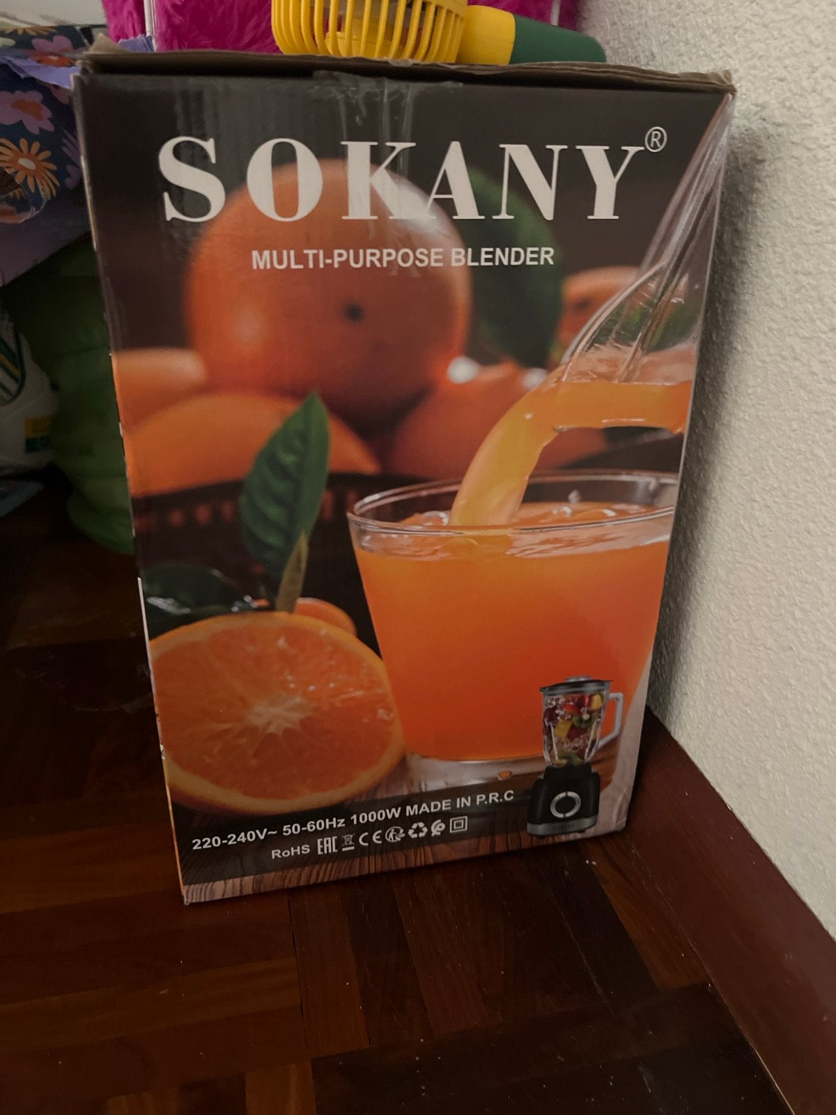 Sokany Multi-purpose Blender - 1000W, 1.5L, SK-JB-178, Ophalen of Verzenden, Nieuw