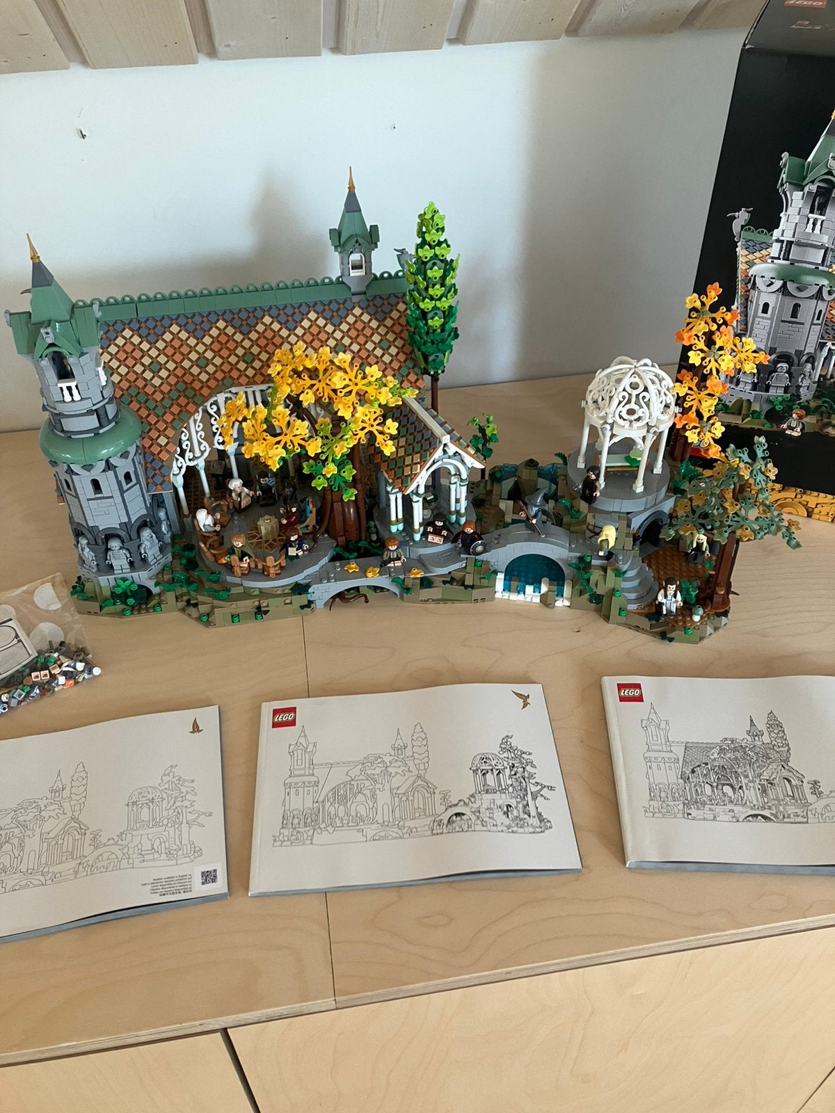 Lego 10316 Rivendell, Ophalen of Verzenden, Zo goed als nieuw
