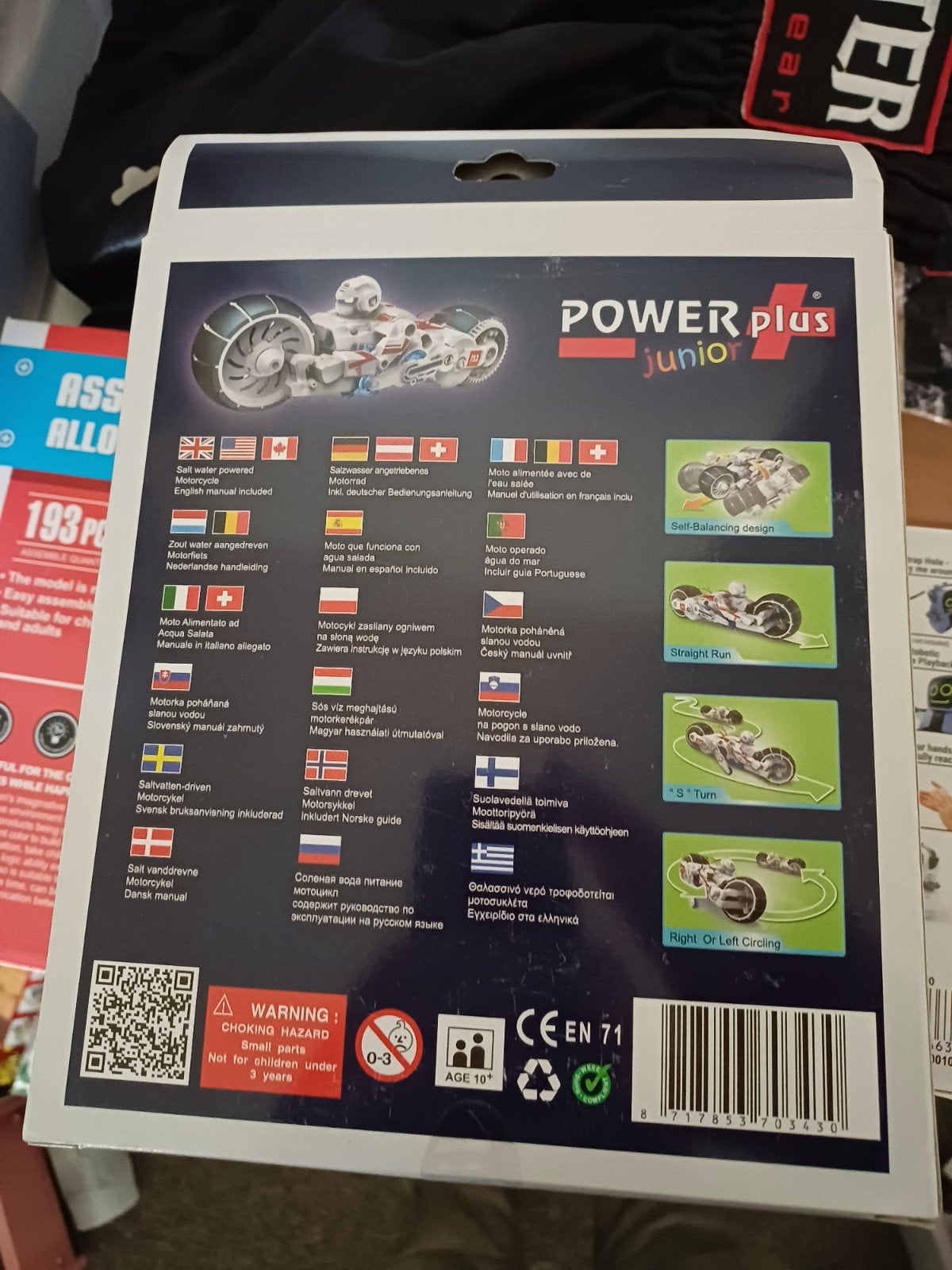 PowerPlus Junior Racehorse Zoutwater Motorfiets Bouwpakket, Ophalen of Verzenden, Nieuw, Overige merken