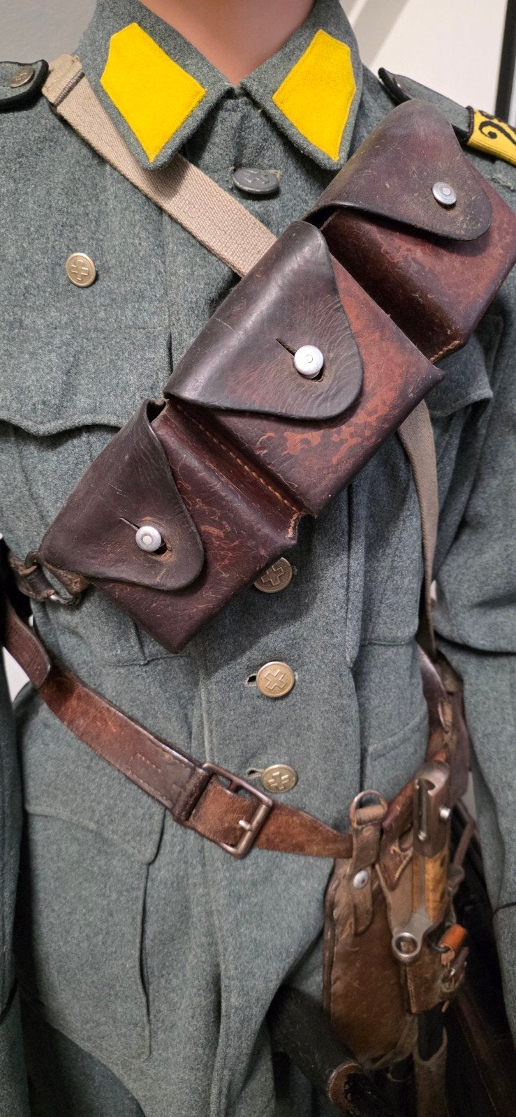 Zwitserse patronen bandolier, Verzamelen, Militaria | Tweede Wereldoorlog, Ophalen of Verzenden, Nederland