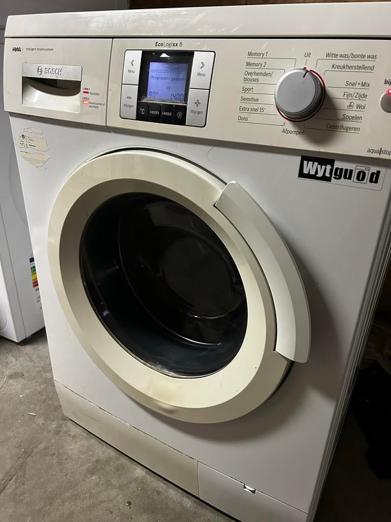 Bosch EcoLogixx 8 kilo wasmachine idos -  garantie 🔥actie🔥, Witgoed en Apparatuur, 6 tot 8 kg, Gebruikt, Q, Q