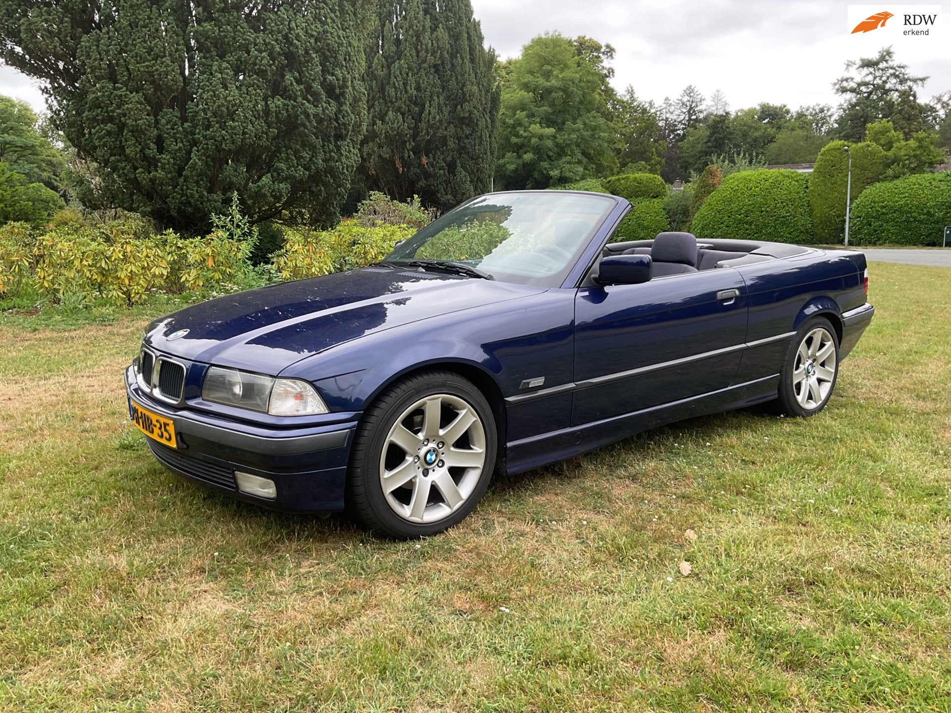 BMW 3-serie Cabrio 318i, 5-bak, izg/mooie st! 124.000km NAP, Euro 2, 1345 kg, Gebruikt, 4 cilinders