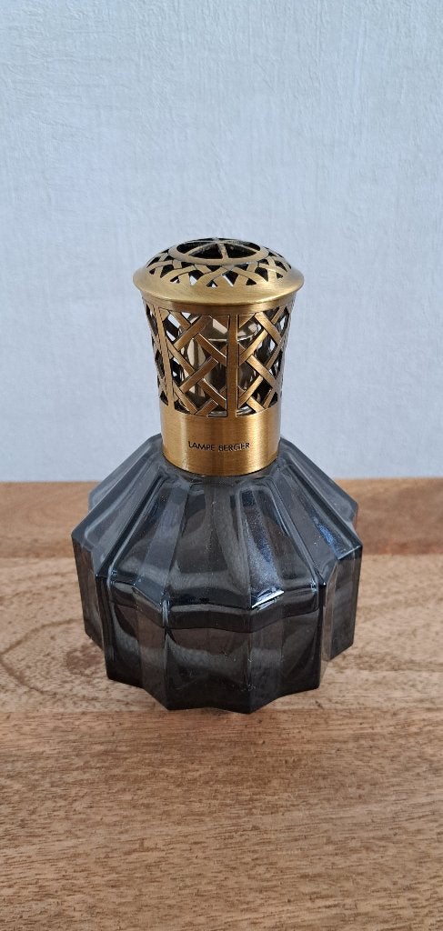 Lampe Berger geurbrander Antraciet, Ophalen, Overige stijlen, Zo goed als nieuw, Glas